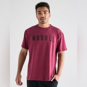 Nobull Short Sleeve T Short in Wine
